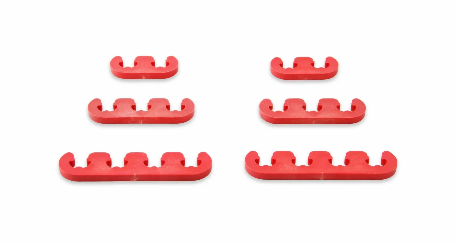 Mr. Gasket Wire Separator Kit - Red - 7 mm _ 8 mm - Plastic - 9727